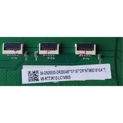 LED DRIVER PARA TCL / NUMERO DE PARTE 08-D50S530-DR200AB / 40-D50S53-DRA2LG / V8-RT73K12-LC1V005 / RT73H2 / MODELO 50S535	 - Imagen 3